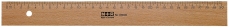 Holzlineal - 30 cm