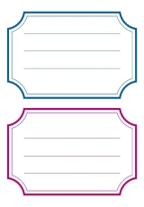 5781 Schuletiketten neutral blau-rot