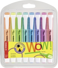 Textmarker swing® cool - 8er Pack - mit 8 verschiedenen Farben
