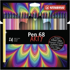 Premium-Filzstift - Pen 68 ARTY - 24er Pack, sortiert