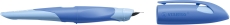 Schulfüller EASYbirdy® - Linkshänder Feder M, Pastel Edition blau/hellblau, inkl. Patrone