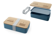 Brotbox Bär Bärenhunger - 500 ml, grau