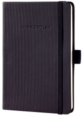 Notizbuch Conceptum - ca. A6, liniert, 194 Seiten, schwarz, Hardcover