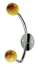 Wandgarderobe mit 1 Haken