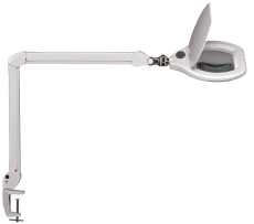 LED-Lupenleuchte MAULcrystal - dimmbar, weiß