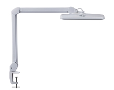 LED-Arbeitsplatzleuchte MAULintro, dimmbar, Klemmfuß