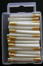 Ersatz-Glaspinsel für Glasradierer - 4x40mm, 25 Stück