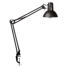 LED-Tischleuchte MAULstudy, Klemme inkl. Leuchtmittel E27, schwarz
