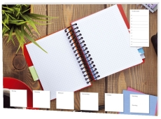 Notiz-Schreibunterlage "Notizbuch" - 60 x 42 cm, 30 Blatt