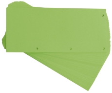 Trennstreifen Duo 160 g/qm Karton - grün, 60 Stück