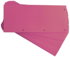 Trennstreifen Duo 160 g/qm Karton - pink, 60 Stück