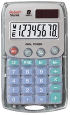 Taschenrechner STARLET BX - transparent