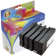 Inkjetpatrone 4ST sw/c/m/y EMSTAR H189 C2P43AE
