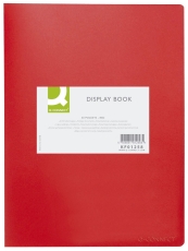 Sichtbuch - 40 Hüllen, Einband PP, 450 mym, rot