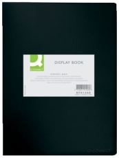 Sichtbuch - 40 Hüllen, Einband PP, 450 mym, schwarz