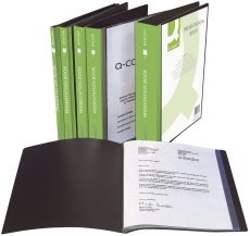 Sichthüllenmappe Panorama - 100 Hüllen, schwarz