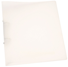 Ringbuch transparent - A4, 2-Ring, Ring-Ø 25 mm, transparent