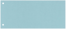 Trennstreifen - 190 g/qm Karton, blau, 100 Stück