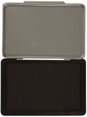 Metall-Stempelkissen Größe 2 - schwarz