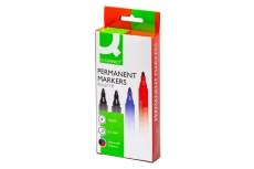 Permanentmarker - ca. 2 - 3 mm, 4-er Pack