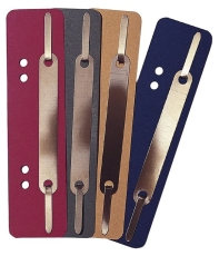 Heftstreifen aus Karton, kurz - sortiert, 200 Stück (8 Bündel mit 25 Stück)