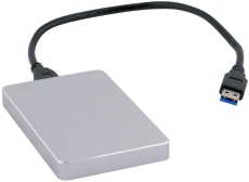 Festplatte extern USB 3.0 2TB silber