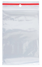 Druckbandbeutel - 80x120mm, transparent, 100 Stück