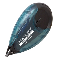 Korrekturroller transparent/schwarz nachfüllbar transparent/schwarz 4,2mm x14m