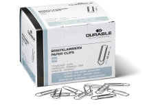 Briefklammer - 32 mm, Metall, verzinkt, Schachtel mit 1000 Stück