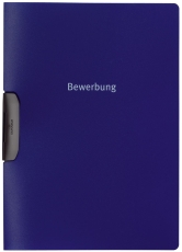Bewerbungsmappe DURASWING® JOB, Polypropylen, 30 Blatt, dunkelblau