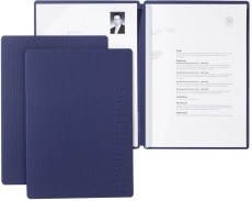 Bewerbungsmappe Stream - blau