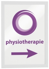 Info-Rahmen DURAFRAME® - A4, 322 x 236 mm, weiß, 2er Pack