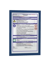Info-Rahmen DURAFRAME® - A4, 236 x 323 mm, dunkelblau, 10er Pack