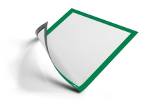 Info-Rahmen DURAFRAME® MAGNETIC - A4, 236 x 323 mm, grün, 5er Pack