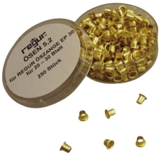 Ösen - 250 Stück, 5,2 mm für 20-30 Blatt