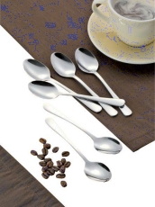 Kaffeelöffel SYLVIA - 18/0 Edelstahl, 12-tlg.