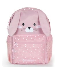 Kinderrucksack Kids Mini - Bunny, 18,5 x 27 x 11 cm, 6 Liter, pink