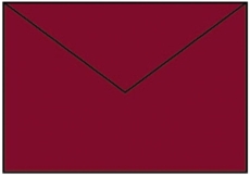 Coloretti Briefumschläge - C5, 5 Stück, rosso