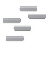Zettelhalter DURAFIX® CLIP - 60 x 17 mm, silber, sk, 5er Pack