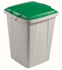 Abfallsammler Set DURABIN 90 - grau/grün