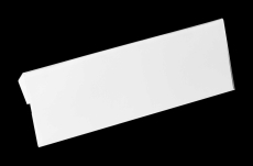 Kennzeichnungstasche HARD COVER mit Falz - 1/2 A5 quer, transparent, 10 Stück