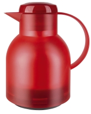 Samba Isolierkanne - 1,0 Liter, rot-transluzent