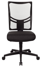 Bürodrehstuhl Net Point 10 - schwarz, ohne Armlehnen