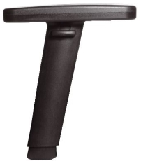 Armlehnen H1 höhenverstellbar (Paar) für Drehstuhl Synchro Soft / Synchro Net schwarz