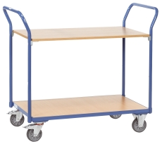 Tisch-/Transportwagen - 2 Etagen, 1000 x 600 mm, max. 200 kg
