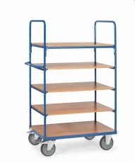 Etagenwagen - 5 Etagen, 1.000 x 600 mm, bis 600 kg