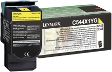 Lexmark Toner gelb extra High-Capacity return program C544X1YG