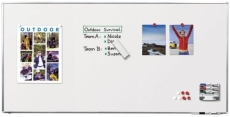 Whiteboardtafel Premium Plus - 180 x 90 cm, weiß, magnethaftend, Wandmontage