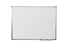 Whiteboardtafel Premium - 200 x 120 cm, weiß, magnethaftend, Wandmontage